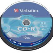 Płyta CD-R Verbatim 700MB 52x, cake