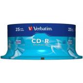 Płyta CD-R Verbatim 700MB 52x, cake
