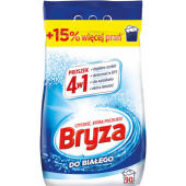 Proszek do prania Bryza 4w1, do białych tkanin, 90 prań