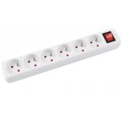 Przedłużacz z wyłącznikiem Office Products, 1,5 metra, z uzi...