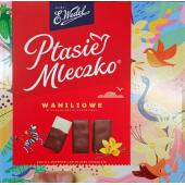 Ptasie Mleczko Waniliowe Wedel, pianka w czekoladzie deserow...