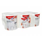 Ręczniki w rolce Office Products Maxi, biały papier celulozo...