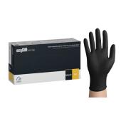 Rękawice nitrylowe EasyCare, bezpudrowe, czarne, 100 sztuk