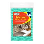 Ścierki uniwersalne Grosik z zielonobiałym wzorem