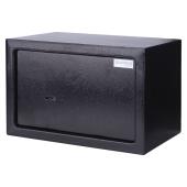 Sejf manualny Donau TECH, metalowy 31 x 20 x 20 cm
