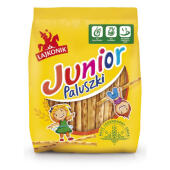 Słone Paluszki Junior Lajkonik, delikatnie waniliowe, w tore...