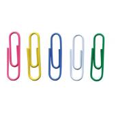 Spinacze kolorowe 26mm Office Products, okrągłe powlekane, w...