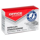 Spinacze metalowe 50mm Office Products, plikowe okrągłe, w k...
