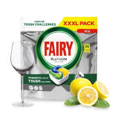 Tabletki do zmywarek Fairy Jar Platinum All In One Lemon, o ...