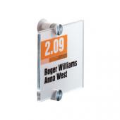 Tabliczka przydrzwiowa akrylowa Durable Crystal Sign 4823, i...