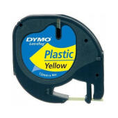 Taśma do drukarki Dymo LetraTag 12 mm x 4 m, plastikowa