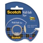 Taśma klejąca Scotch Wall-Safe, transparentna niewidoczna, n...