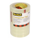 Taśma samoprzylepna SCOTCH MAGIC, przezroczysta, 8 rolek