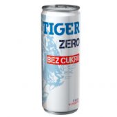 Tiger Zero 250ml, gazowany napój energetyczny bez cukru, w p...