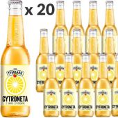 Tymbark Cytroneta 330 ml, napój gazowany o smaku cytrynowym