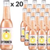 Tymbark Cytroneta 330 ml, napój gazowany o smaku rabarbarowy...