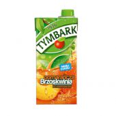 Tymbark Pomarańcza Brzoskwinia 1L, owocowy napój, w kartonie