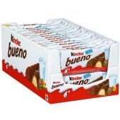 Wafel Kinder Bueno Ferrero 43g, baton w czekoladzie, z nadzi...