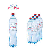 Woda Aqua Polonia 1,5L x 6 sztuk, mineralna, w butelkach PET