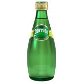 Woda Perrier 0,33L x 24 sztuki, mineralna, w szklanych butel...