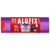 Worki na odpady ALUFIX Premium Elastic Fit LDPE, z elastyczn...