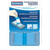 Zakładki indeksujące Donau 25 x 45 mm, foliowe paski w podaj...