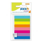 Zakładki indeksujące Stick'n 8x45 mm, foliowe paski