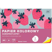 Zeszyt papierów kolorowych samoprzylepnych Interdruk B5