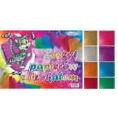 Zeszyt papierów z brokatem Aliga B4 / 150 g