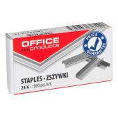 Zszywki galwanizowane Office Products, opakowanie 1000 sztuk