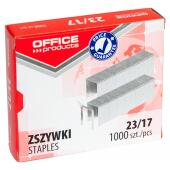 Zszywki OFFICE PRODUCTS 1000 sztuk, galwanizowane