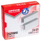 Zszywki OFFICE PRODUCTS 1000 sztuk, galwanizowane