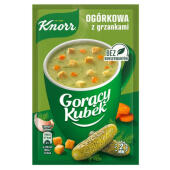 Zupa błyskawiczna Knorr Gorący Kubek Ogórkowa z Grzankami
