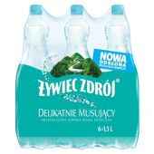 Żywiec Zdrój 1,5L x 6 sztuk, woda źródlana w butelkach PET