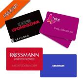 Karta podarunkowa 50zł do: Decathlon, Rossmann, Hebe lub Sephora